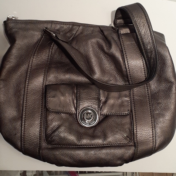 Michael Kors Pebble Leather Shoulder Bag - Picture 6 of 10